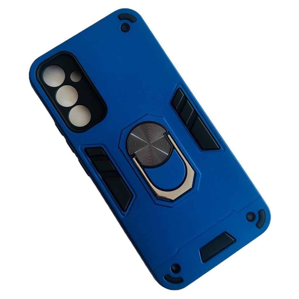 CARCASA SAMSUNG A54 5G ANTI GOLPES ANILLO AZUL REY - 1