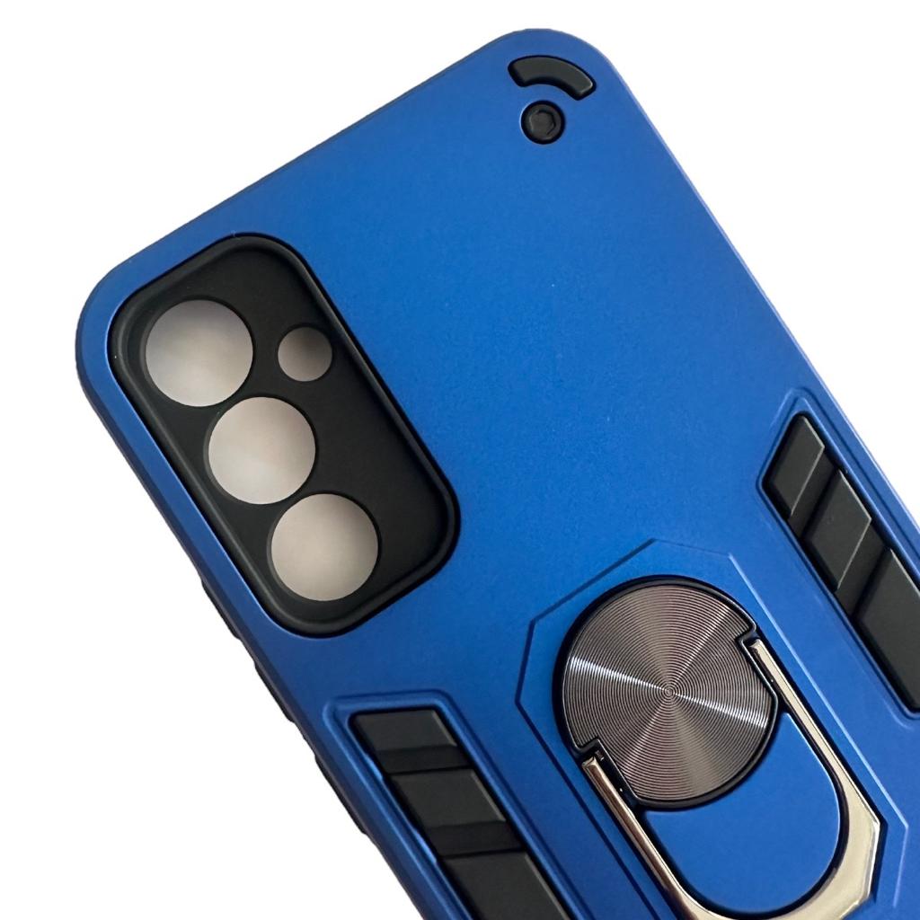 CARCASA SAMSUNG A54 5G ANTI GOLPES ANILLO AZUL REY - 2