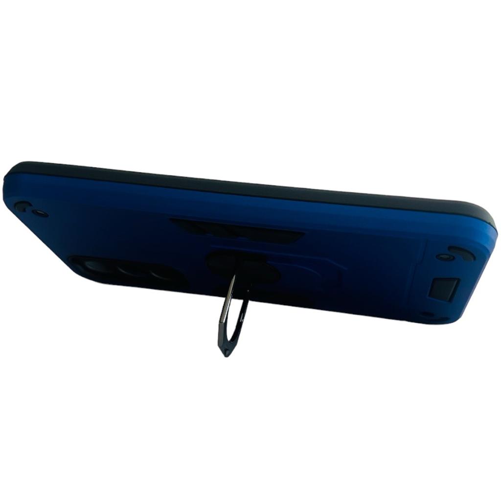 CARCASA SAMSUNG A54 5G ANTI GOLPES ANILLO AZUL REY - 3