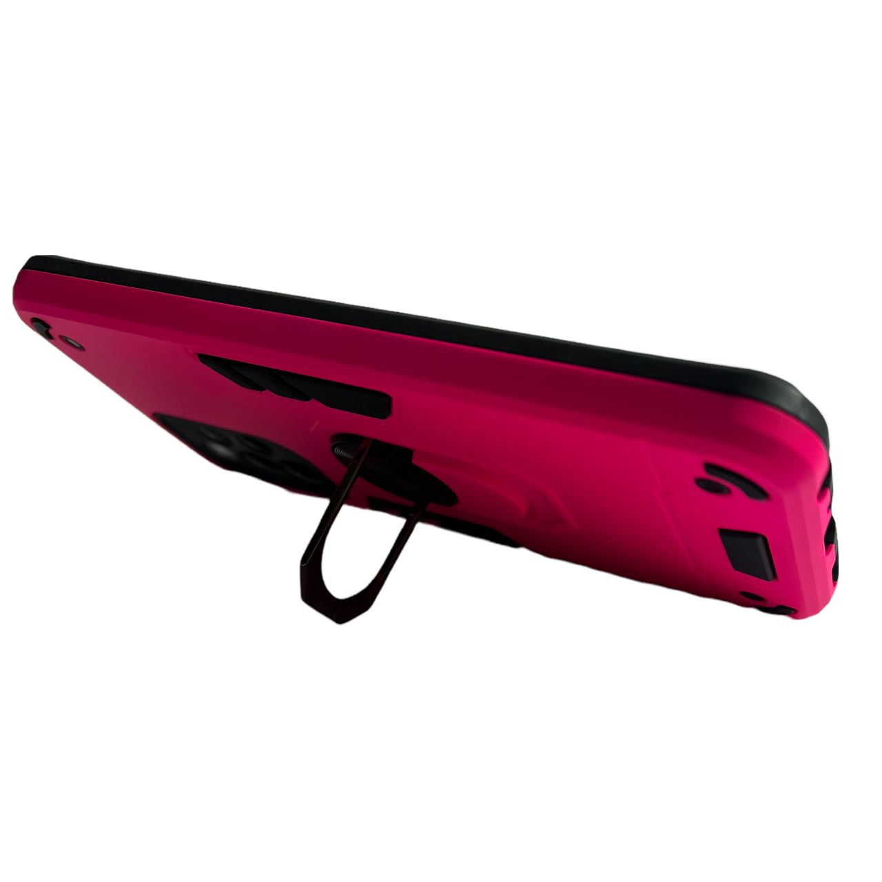 CARCASA SAMSUNG A23 ANTI GOLPES ANILLO FUCSIA - 3