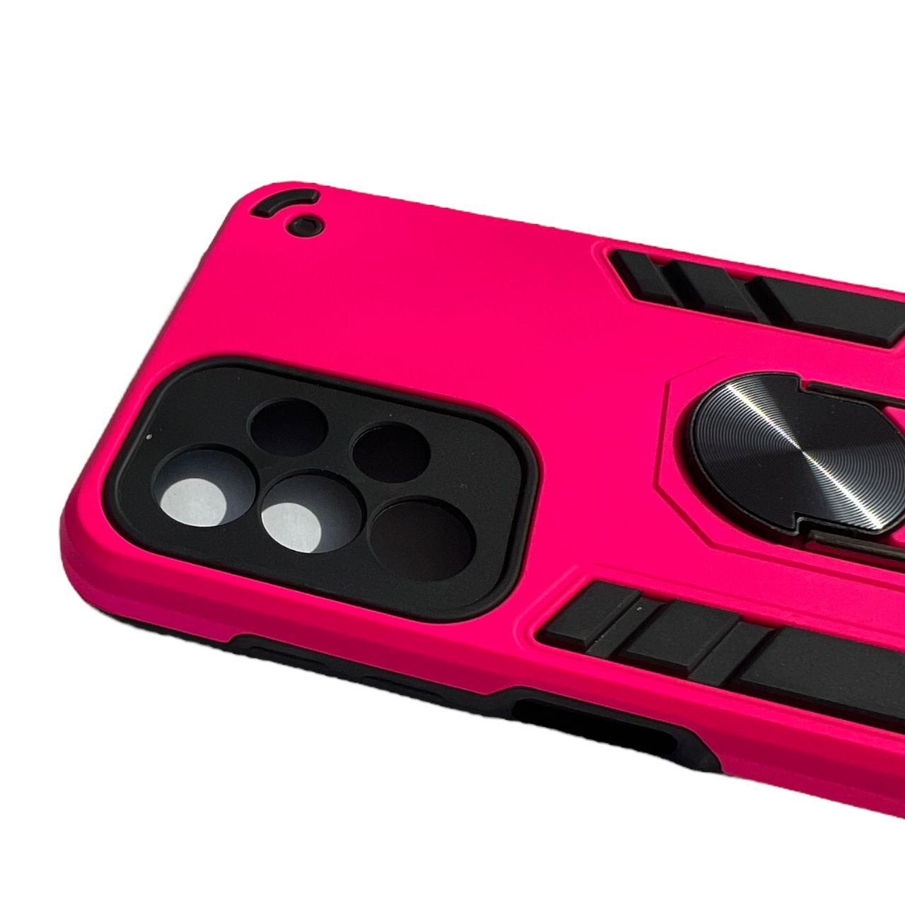 CARCASA SAMSUNG A23 ANTI GOLPES ANILLO FUCSIA - 4