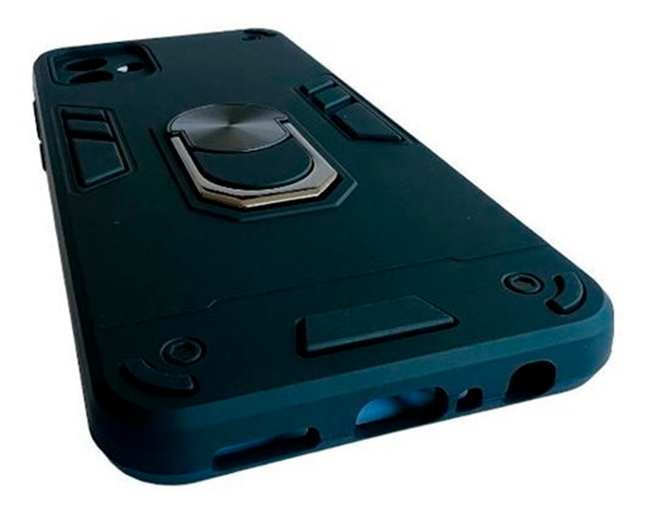 CARCASA SAMSUNG A04 NORMAL ANTI GOLPES ANILLO NEGRO - 3