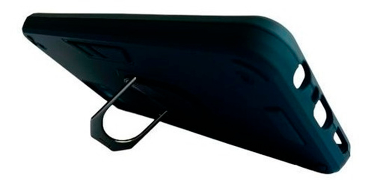 CARCASA SAMSUNG A04 NORMAL ANTI GOLPES ANILLO NEGRO - 5