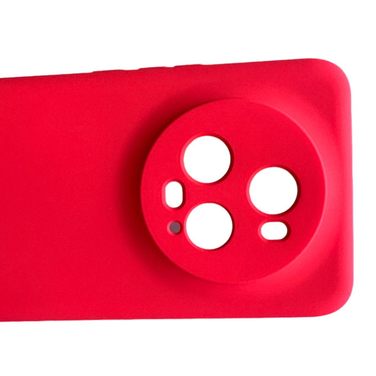 CARCASA FUNDA HONOR MAGIC5 PRO 5G SILICONA ROSA CHICLE - 1