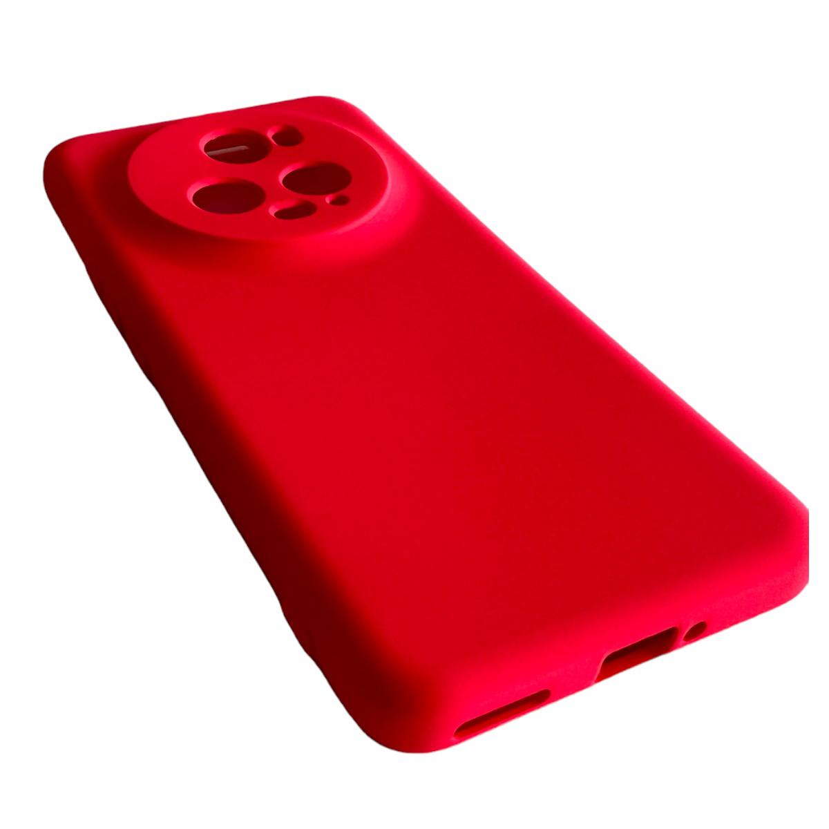 CARCASA FUNDA HONOR MAGIC5 PRO 5G SILICONA ROSA CHICLE - 2