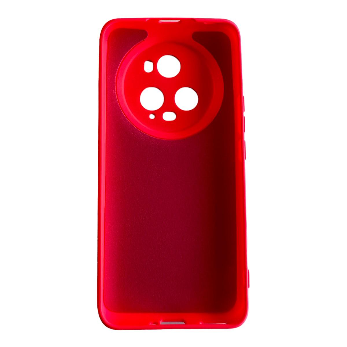 CARCASA FUNDA HONOR MAGIC5 PRO 5G SILICONA ROSA CHICLE - 4
