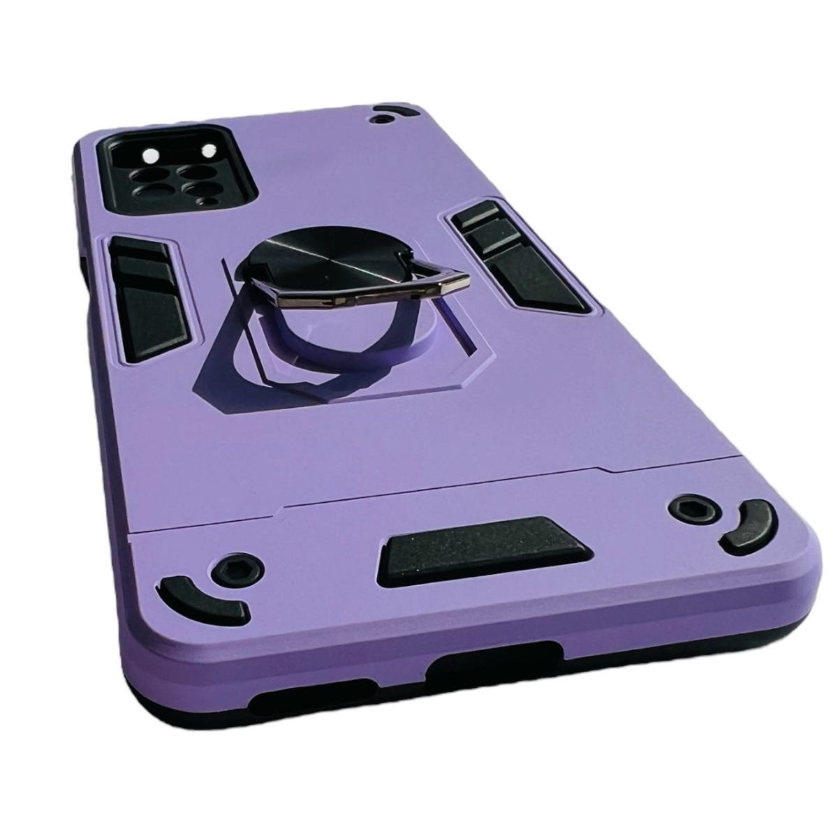 CARCASA XIAOMI REDMI NOTE 11 PRO 4G/5G ANTIGOLPES ANILLO LILA - 3