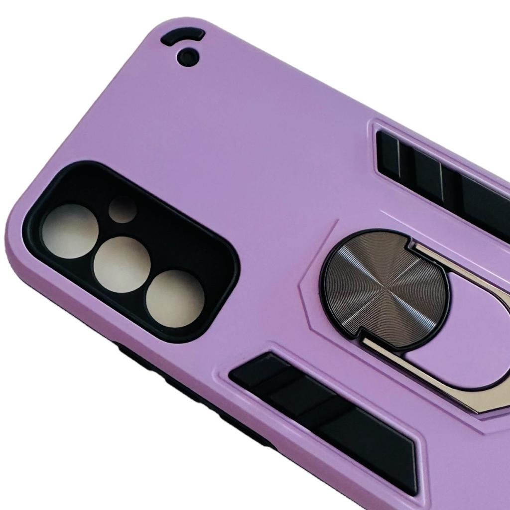 CARCASA SAMSUNG A54 5G ANTI GOLPES ANILLO LILA - 2