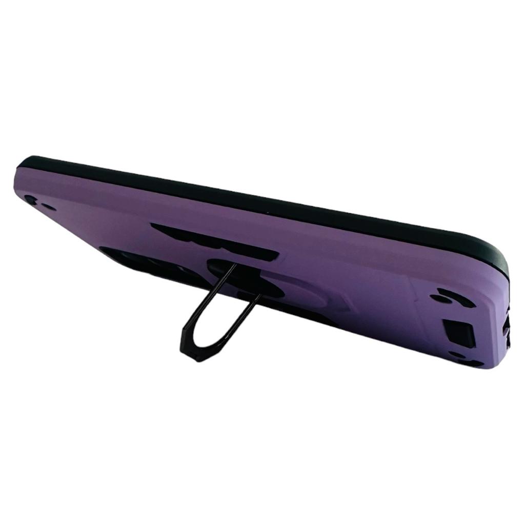 CARCASA SAMSUNG A54 5G ANTI GOLPES ANILLO LILA - 3
