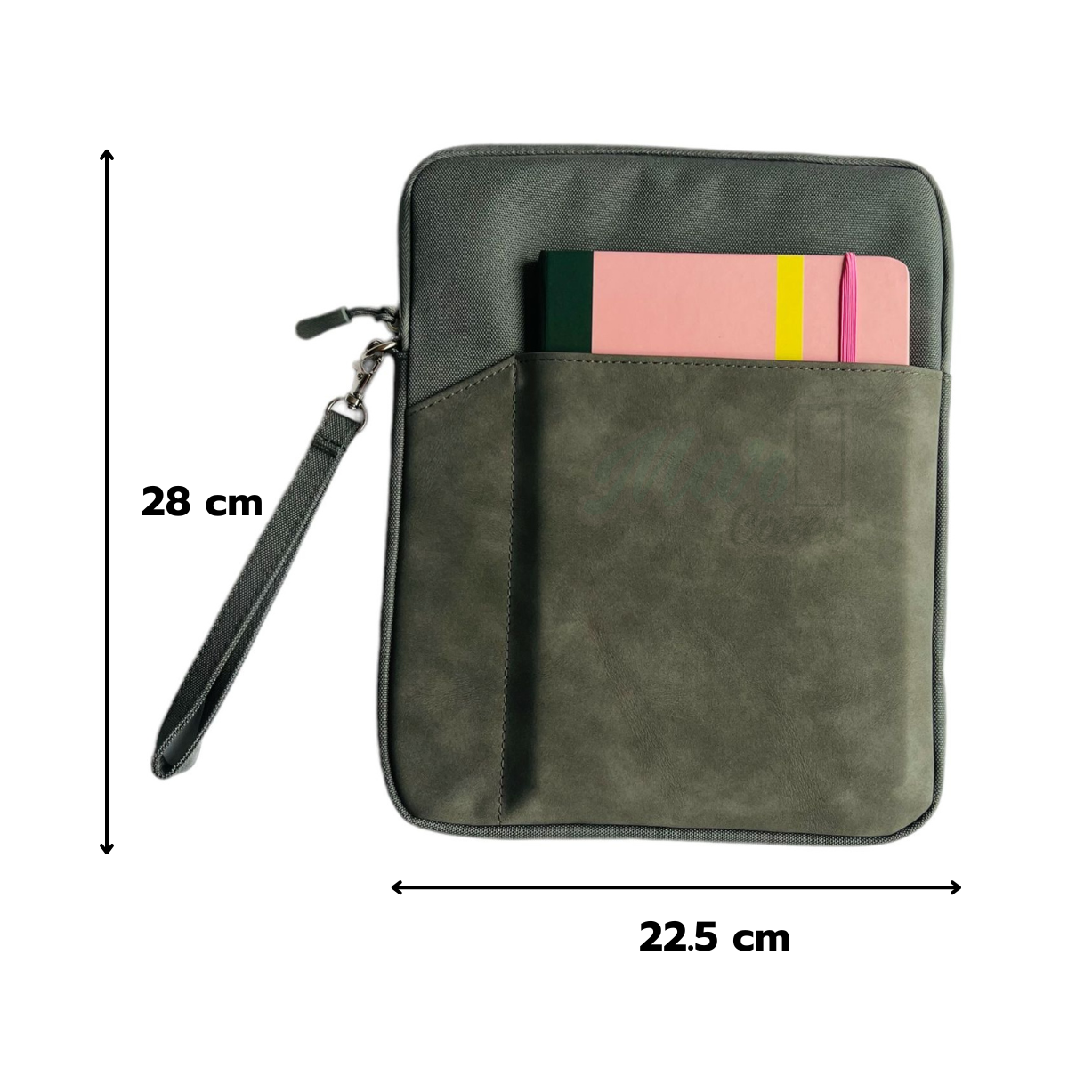 FUNDA BOLSO PARA TABLET - IPAD 11 PULGADAS ACOLCHADA GRIS - 2