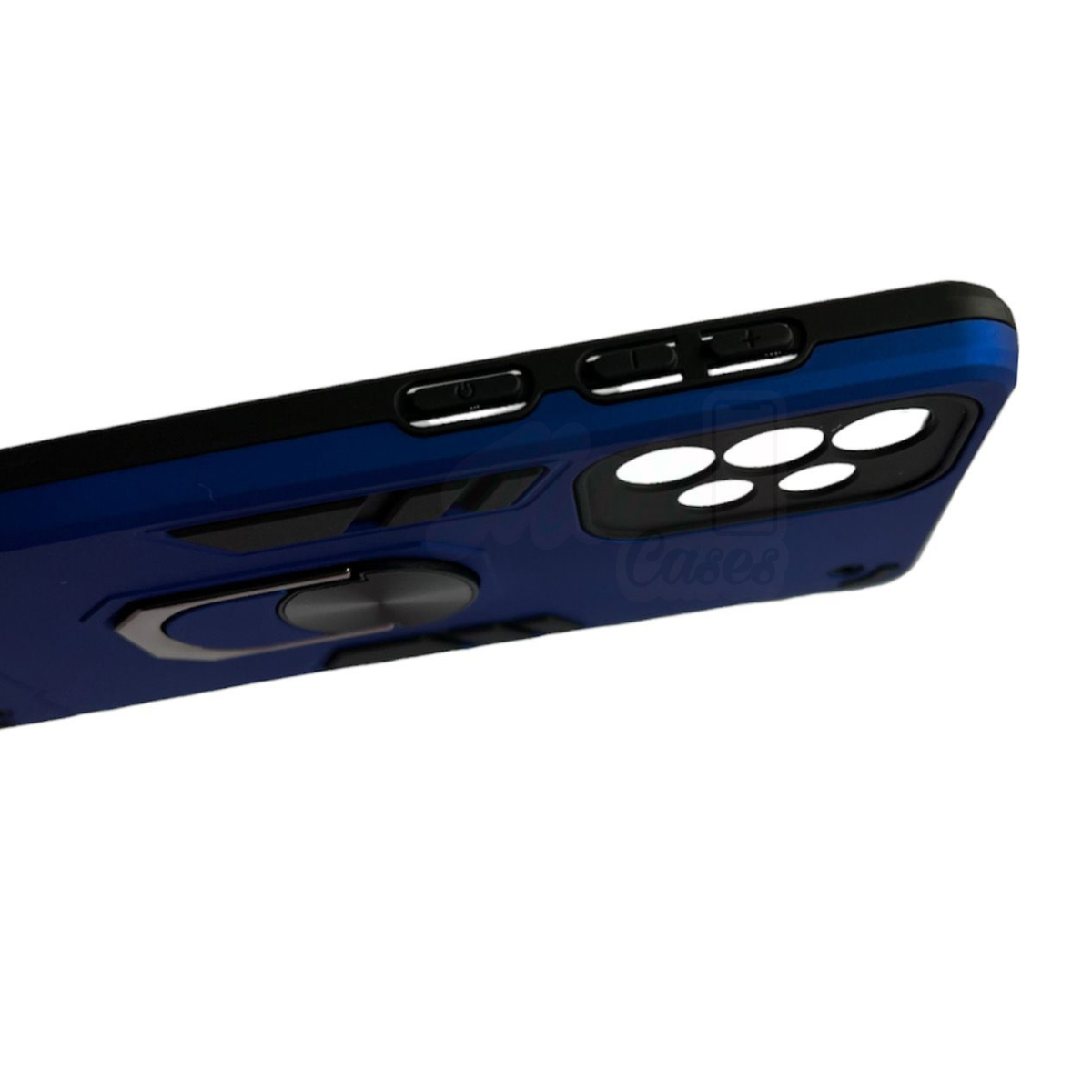 CARCASA SAMSUNG A33 5G ANTI GOLPES ANILLO AZUL REY - 3