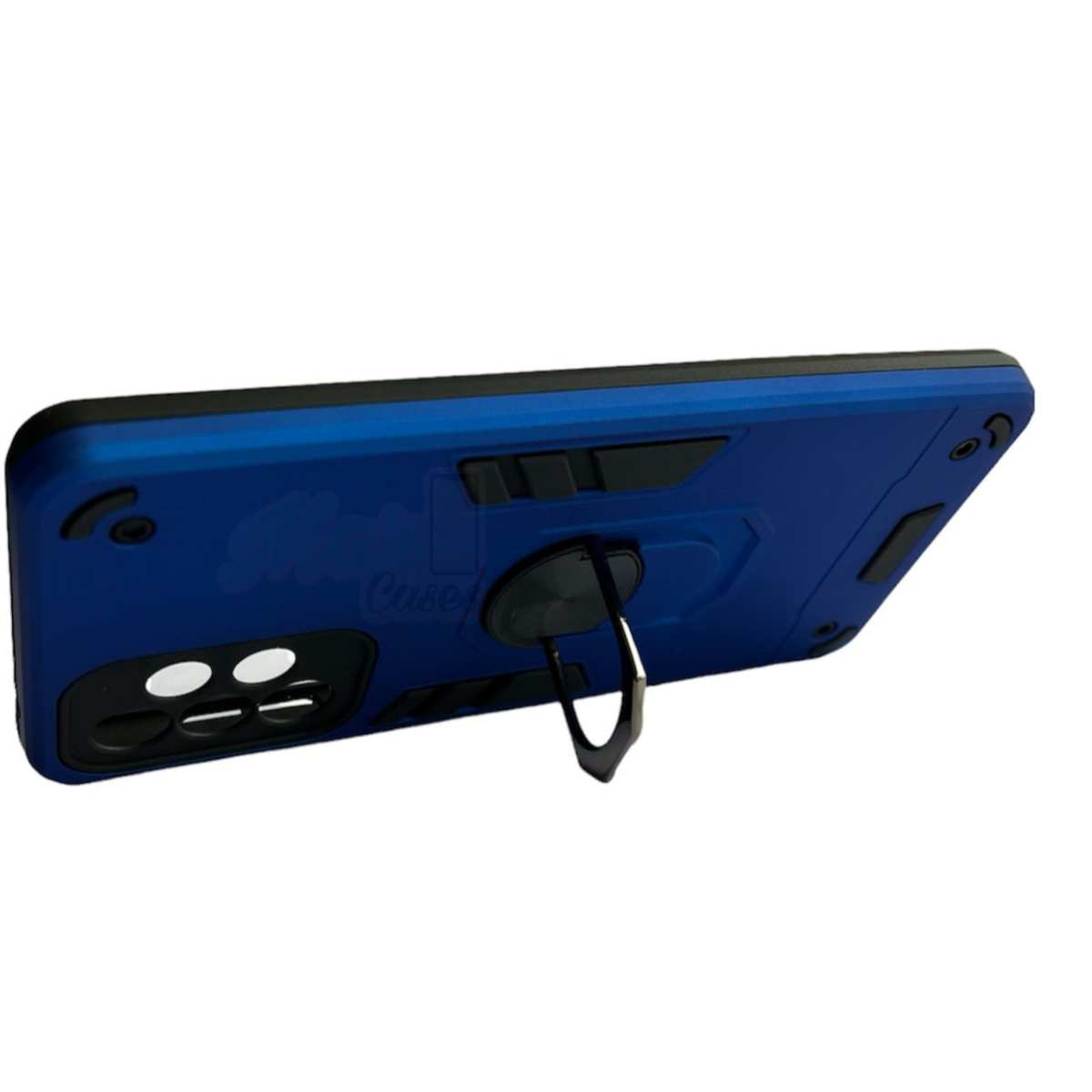 CARCASA SAMSUNG A33 5G ANTI GOLPES ANILLO AZUL REY - 4