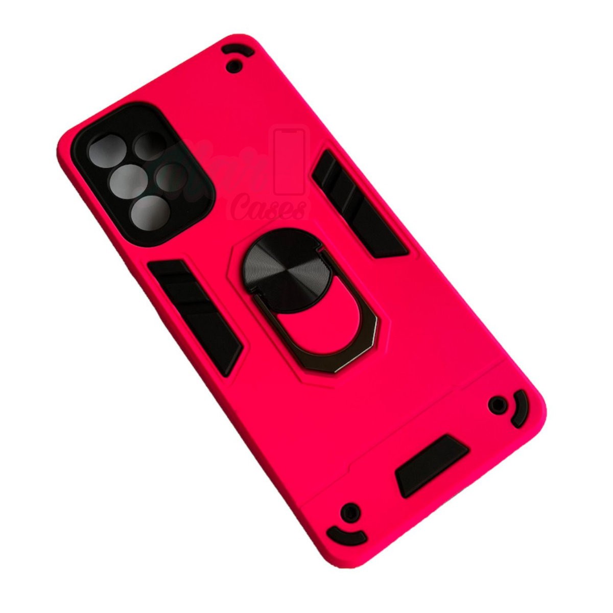 CARCASA SAMSUNG A53 5G ANTI GOLPES ANILLO FUCSIA - 4