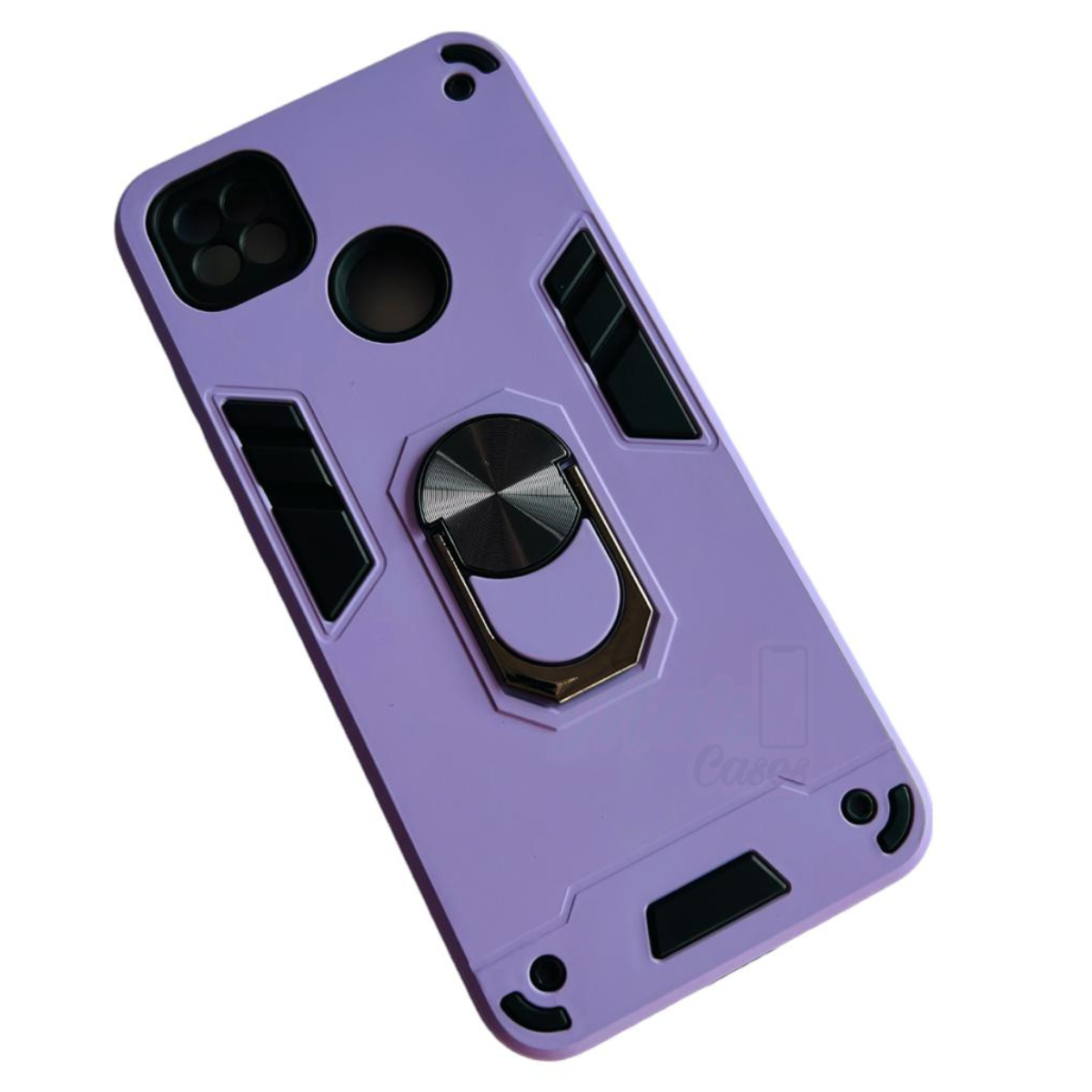 CARCASA XIAOMI REDMI 10A ANTI GOLPES ANILLO LILA - 4