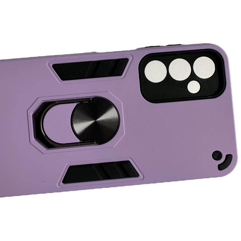 CARCASA SAMSUNG A24 ANTI GOLPES ANILLO LILA - 2