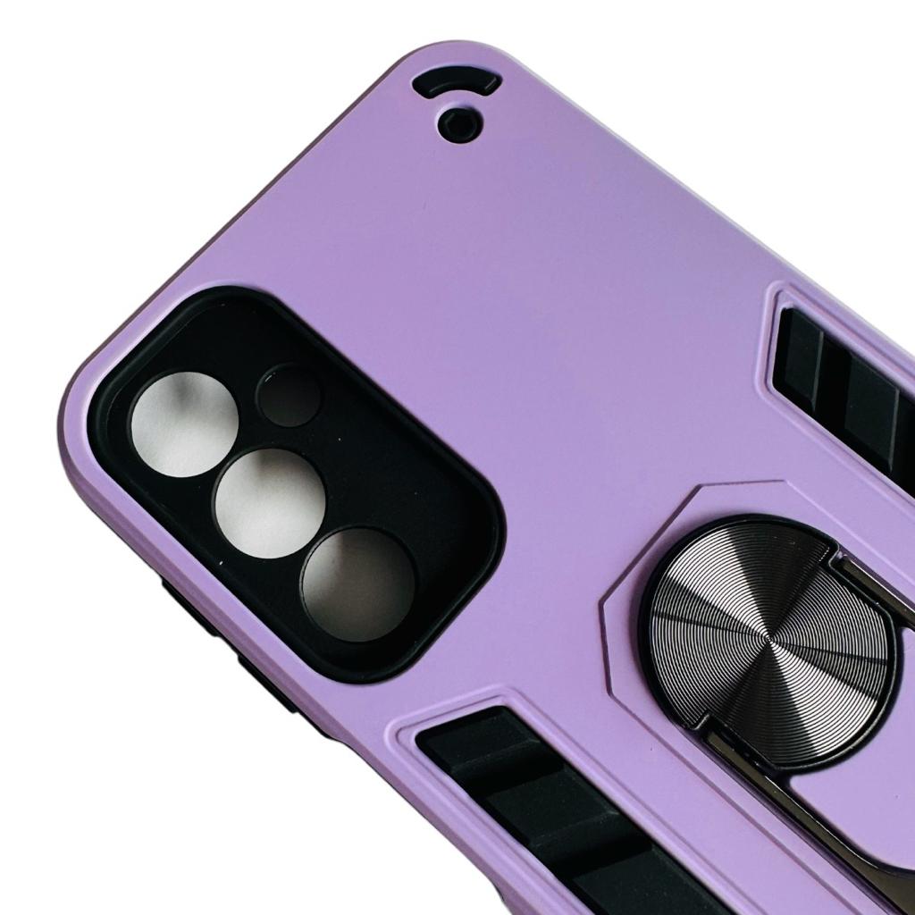 CARCASA SAMSUNG A24 ANTI GOLPES ANILLO LILA - 4