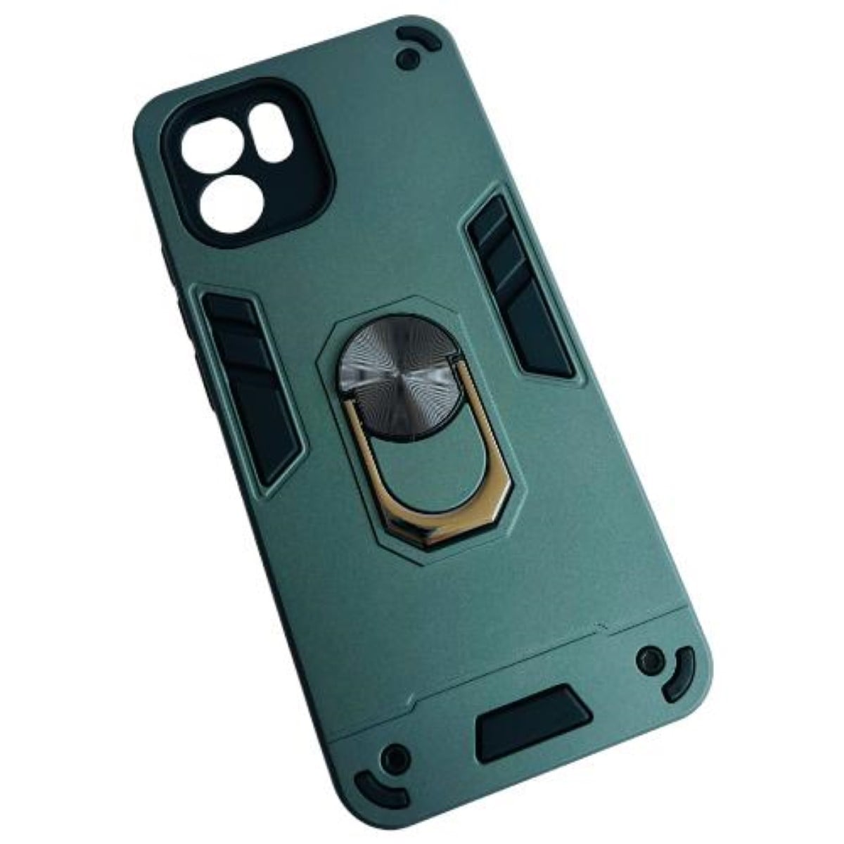 GENÉRICO CARCASA XIAOMI REDMI A1 ANTI GOLPES ANILLO PLOMO