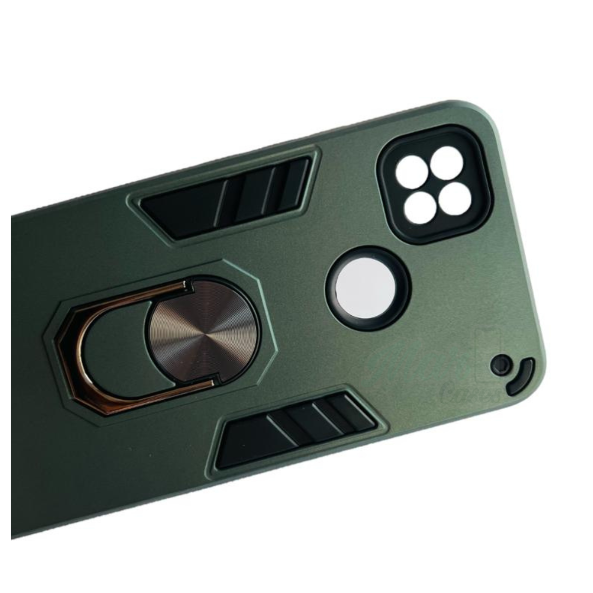 GENÉRICO CARCASA XIAOMI REDMI 10A ANTI GOLPES ANILLO PLOMO
