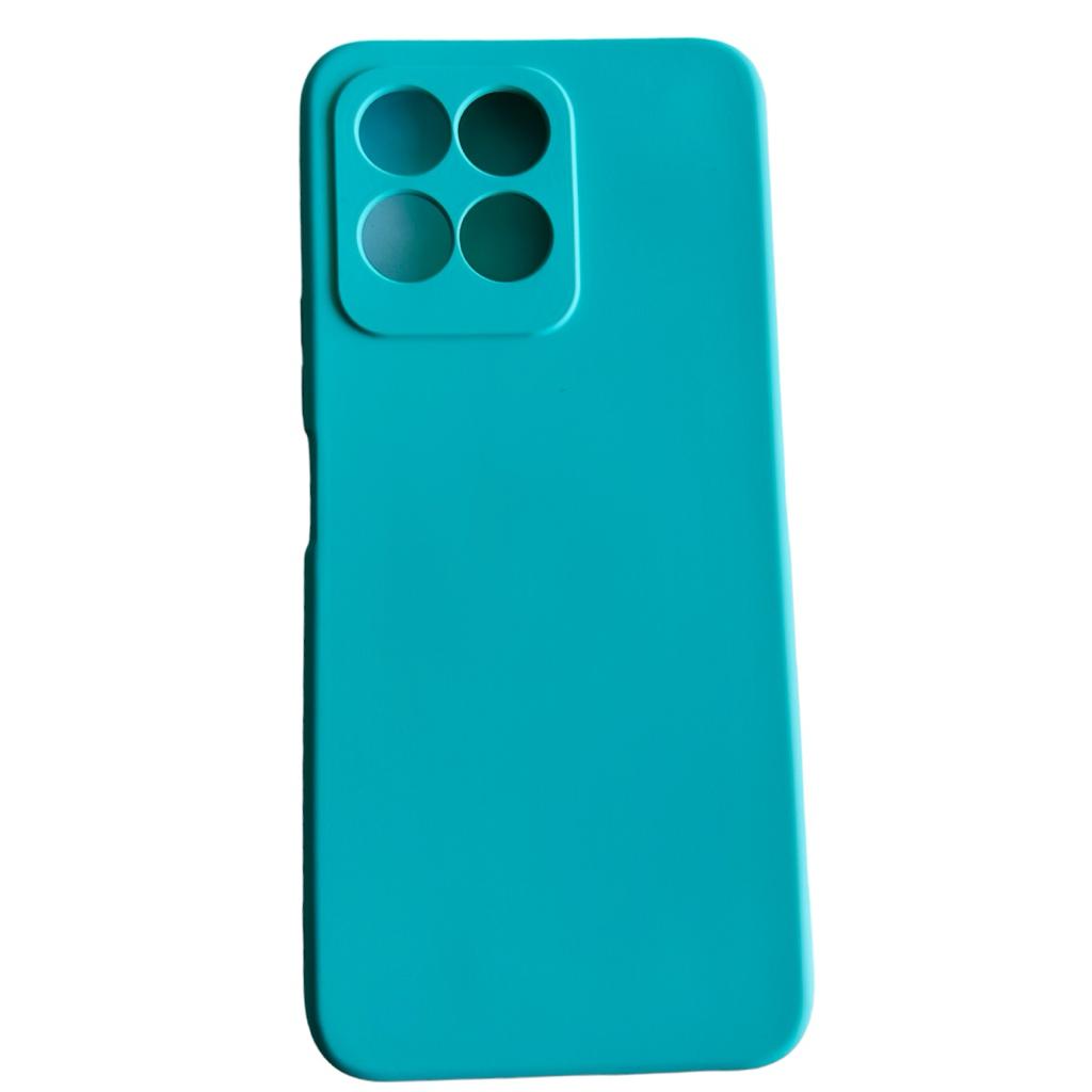 CARCASA FUNDA HONOR X6 / X6S SILICONA TURQUESA - 1
