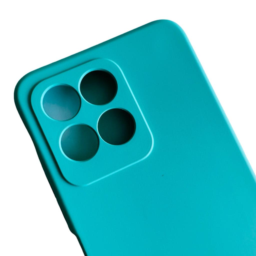 CARCASA FUNDA HONOR X6 / X6S SILICONA TURQUESA - 4