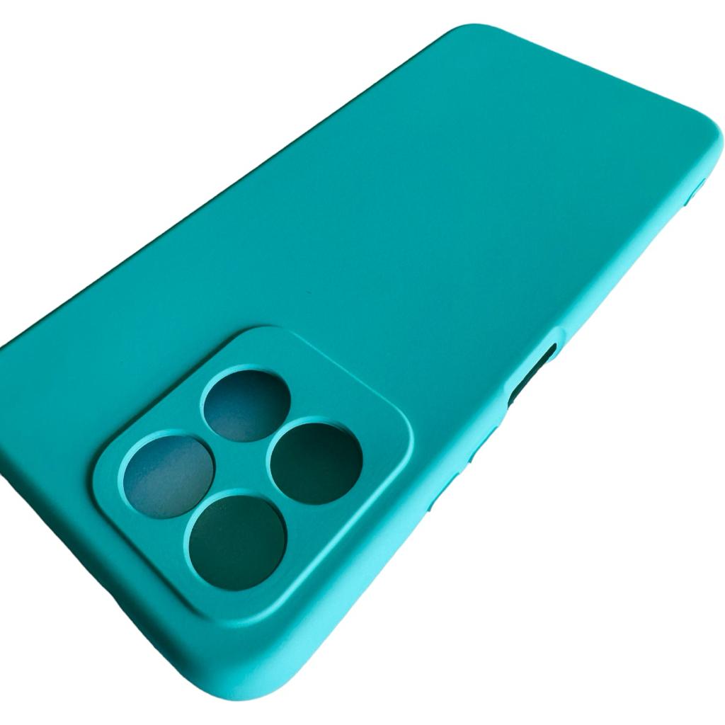 CARCASA FUNDA HONOR X6 / X6S SILICONA TURQUESA - 5