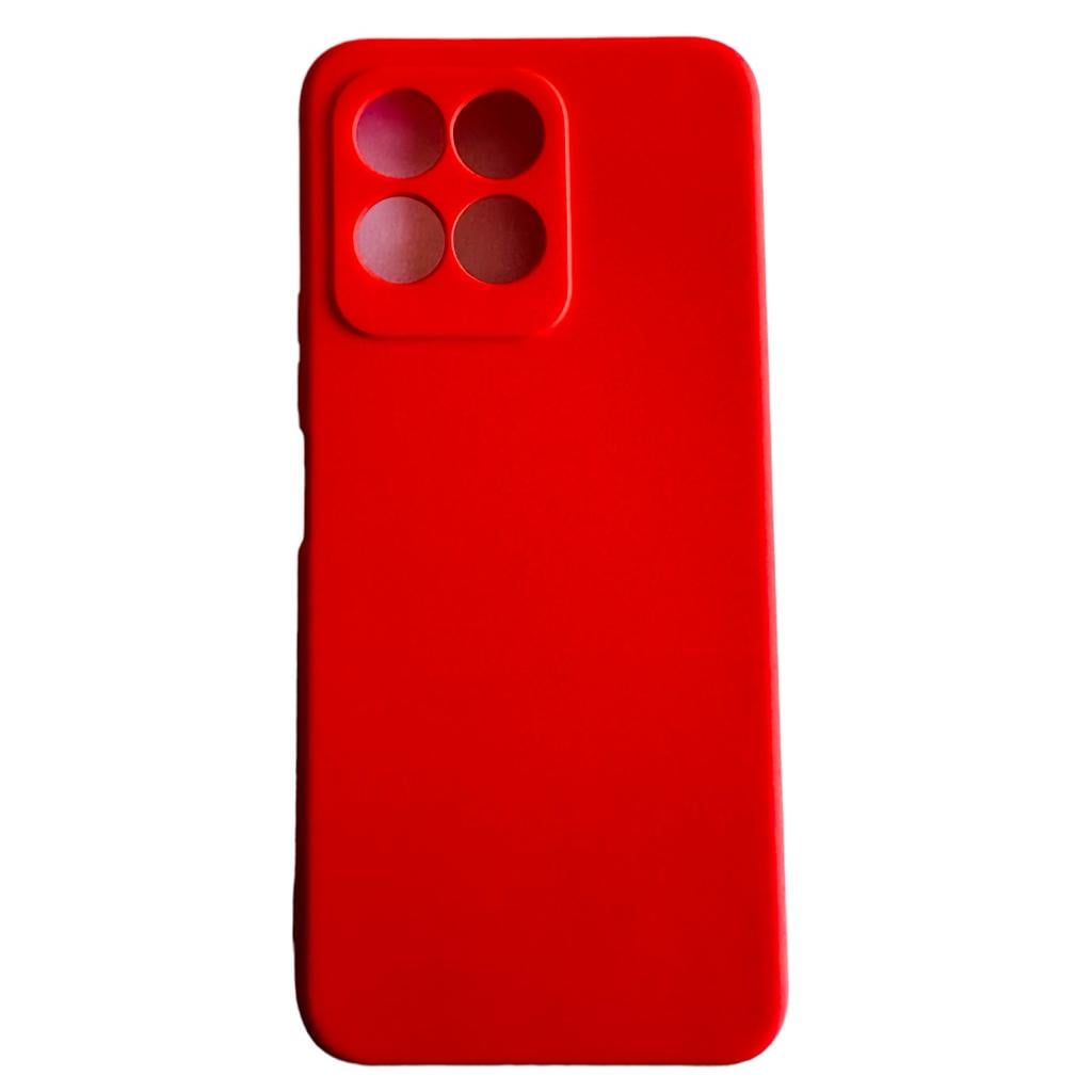 GENÉRICO CARCASA FUNDA HONOR X6 / X6S SILICONA ROJO
