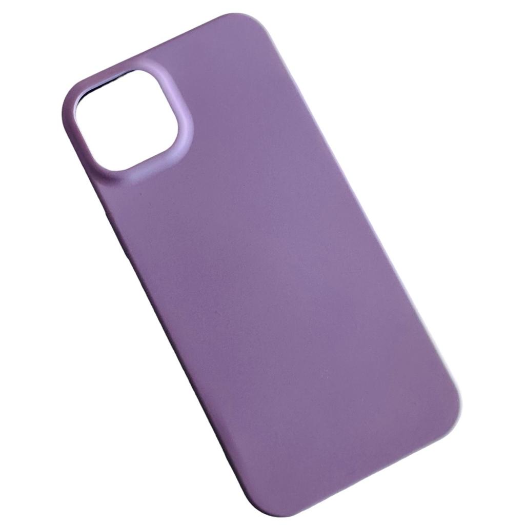 GENÉRICO CARCASA FUNDA IPHONE 15 PRO MAX SILICONA VIOLETA