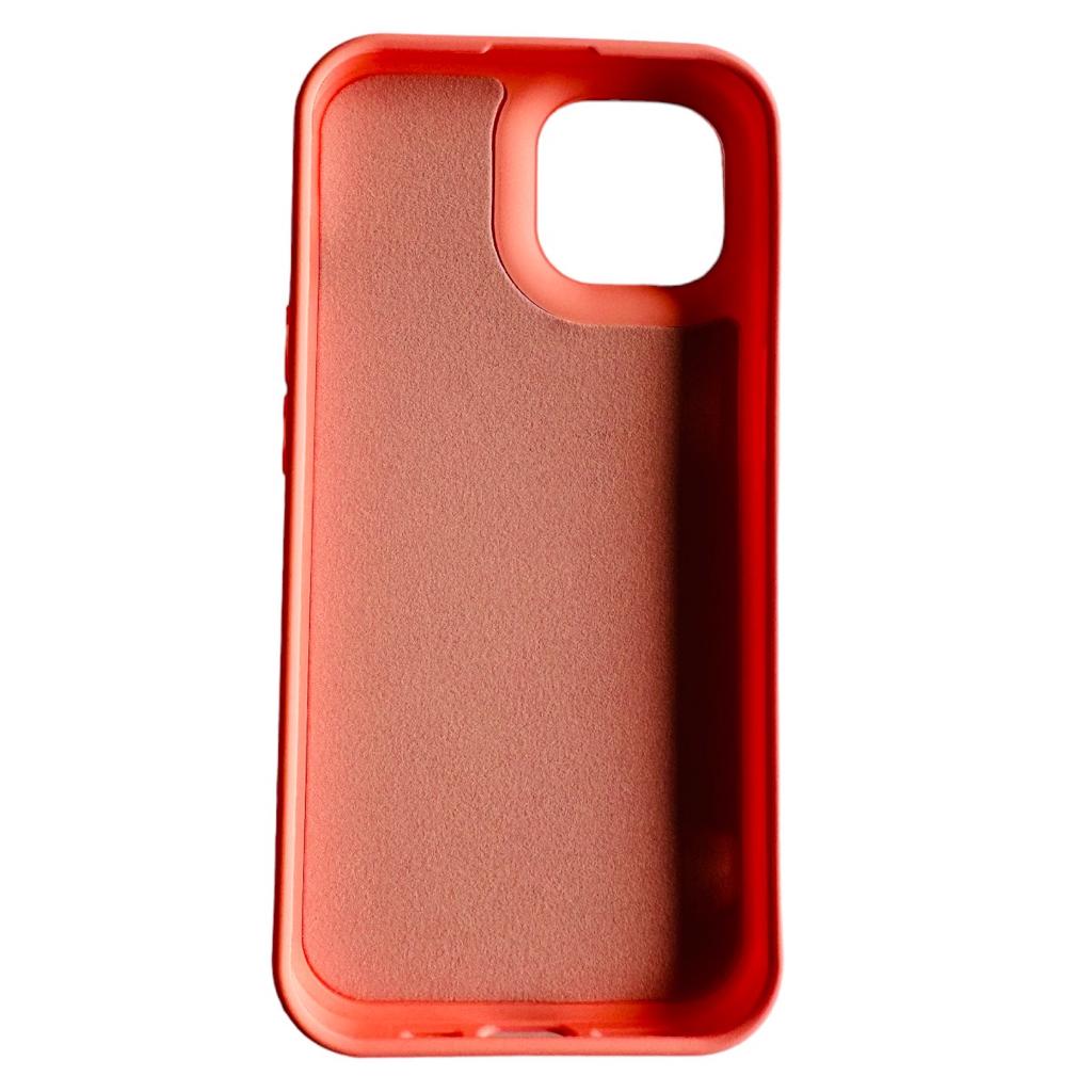 CARCASA FUNDA IPHONE 15 PRO MAX SILICONA ROSA PALO - 4
