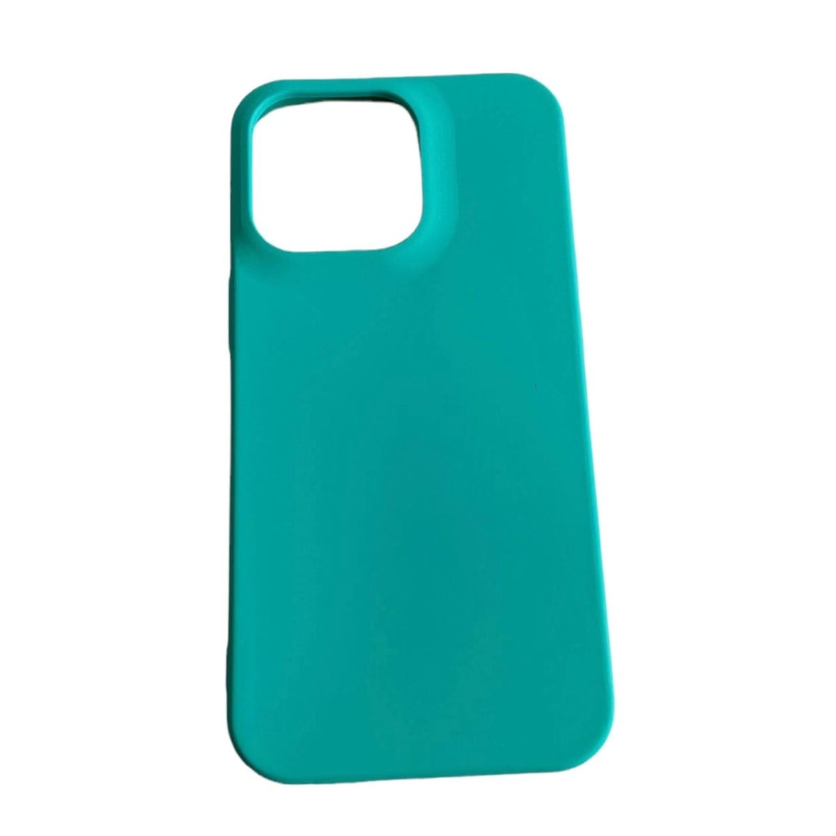 GENÉRICO CARCASA FUNDA IPHONE 13 PRO MAX SILICONA TURQUESA