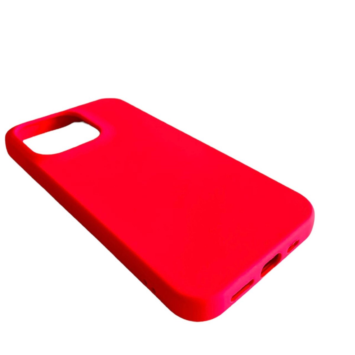 CARCASA FUNDA IPHONE 13 PRO MAX SILICONA ROSA CHICLE - 3