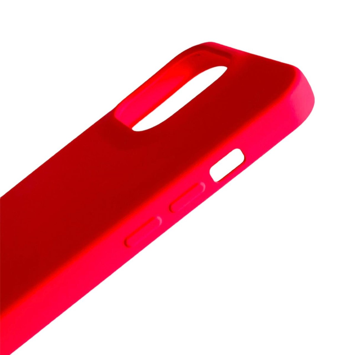 CARCASA FUNDA IPHONE 13 PRO MAX SILICONA ROSA CHICLE - 4