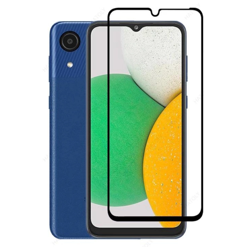 GENÉRICO MICA LÁMINA VIDRIO TEMPLADO COMPLETA PARA SAMSUNG A03 CORE