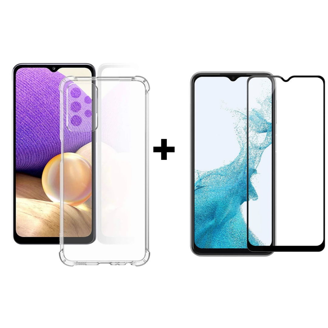 GENÉRICO CARCASA SAMSUNG A23 TRANSPARENTE REFORZADA + MICA