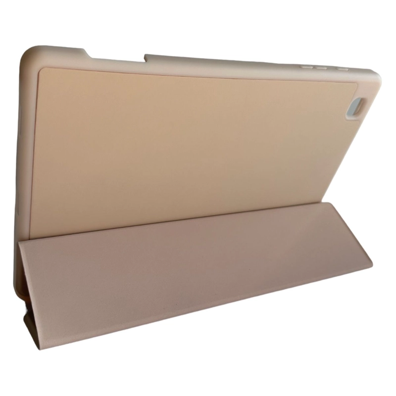 FUNDA SMART COVER PARA TABLET SAMSUNG S6 LITE CON RANURA ROSE GOLD - 4