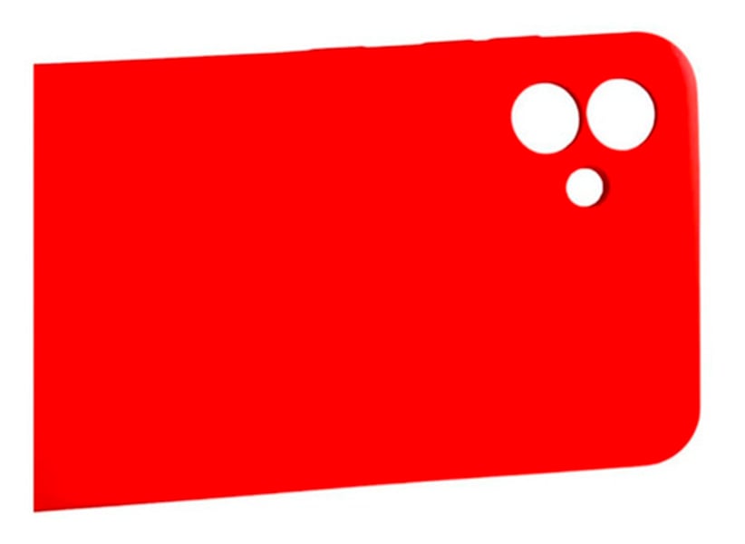 GENÉRICO CARCASA SAMSUNG A04 NORMAL SILICONA ROJO