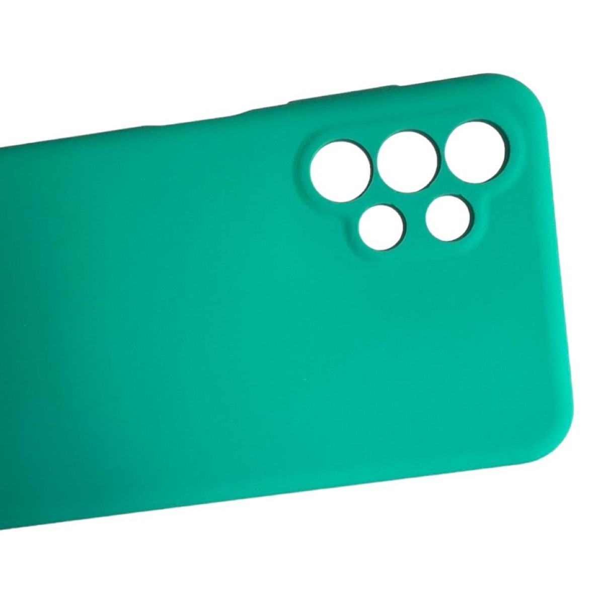 GENÉRICO CARCASA FUNDA SAMSUNG A13 4G / A32 5G SILICONA TURQUESA