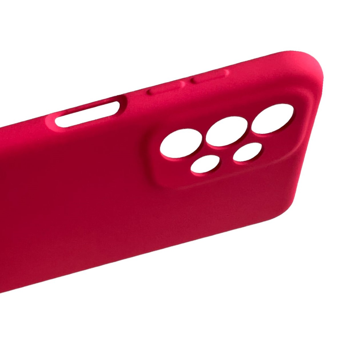 CARCASA FUNDA SAMSUNG A23 SILICONA ROSA CHICLE - 2