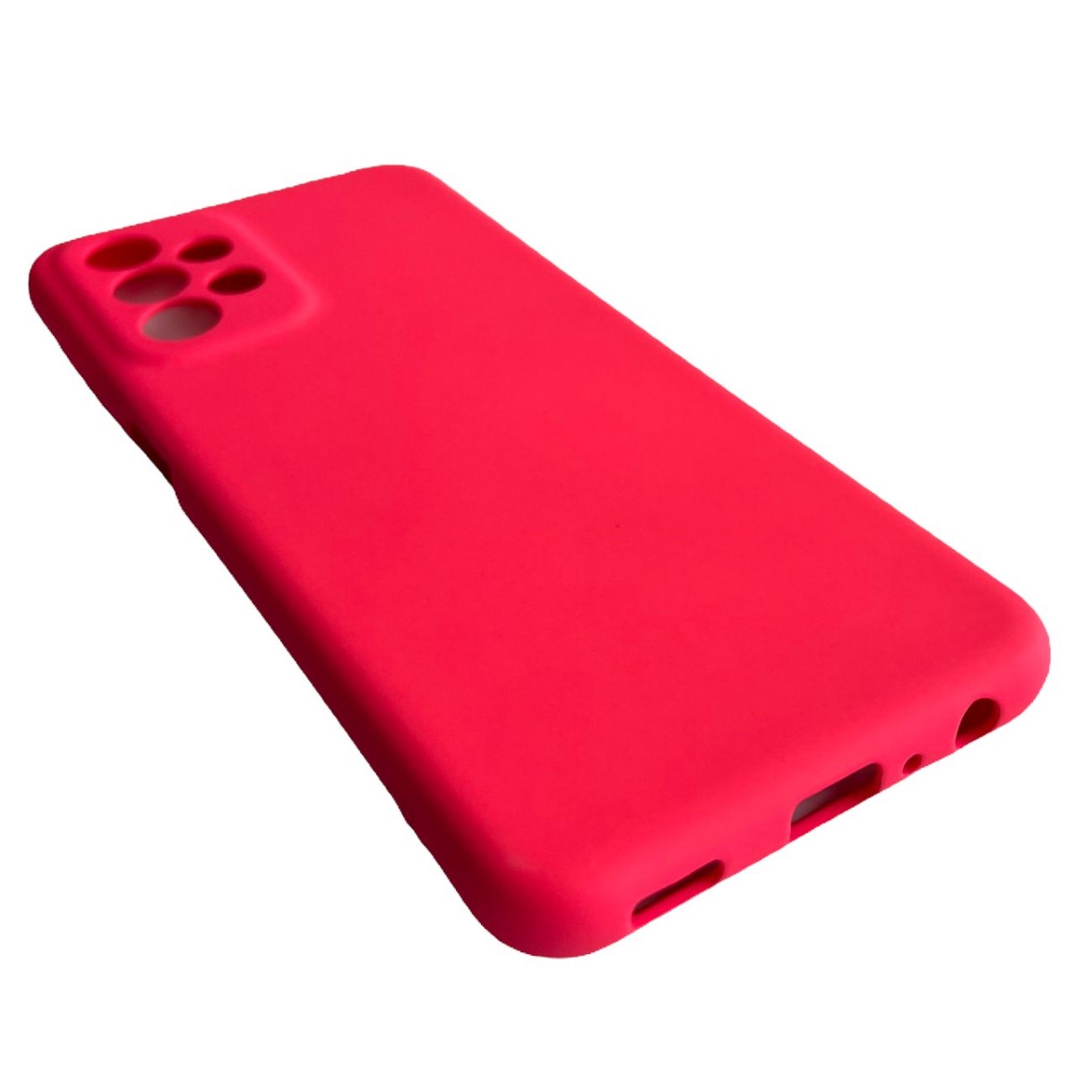 CARCASA FUNDA SAMSUNG A23 SILICONA ROSA CHICLE - 4