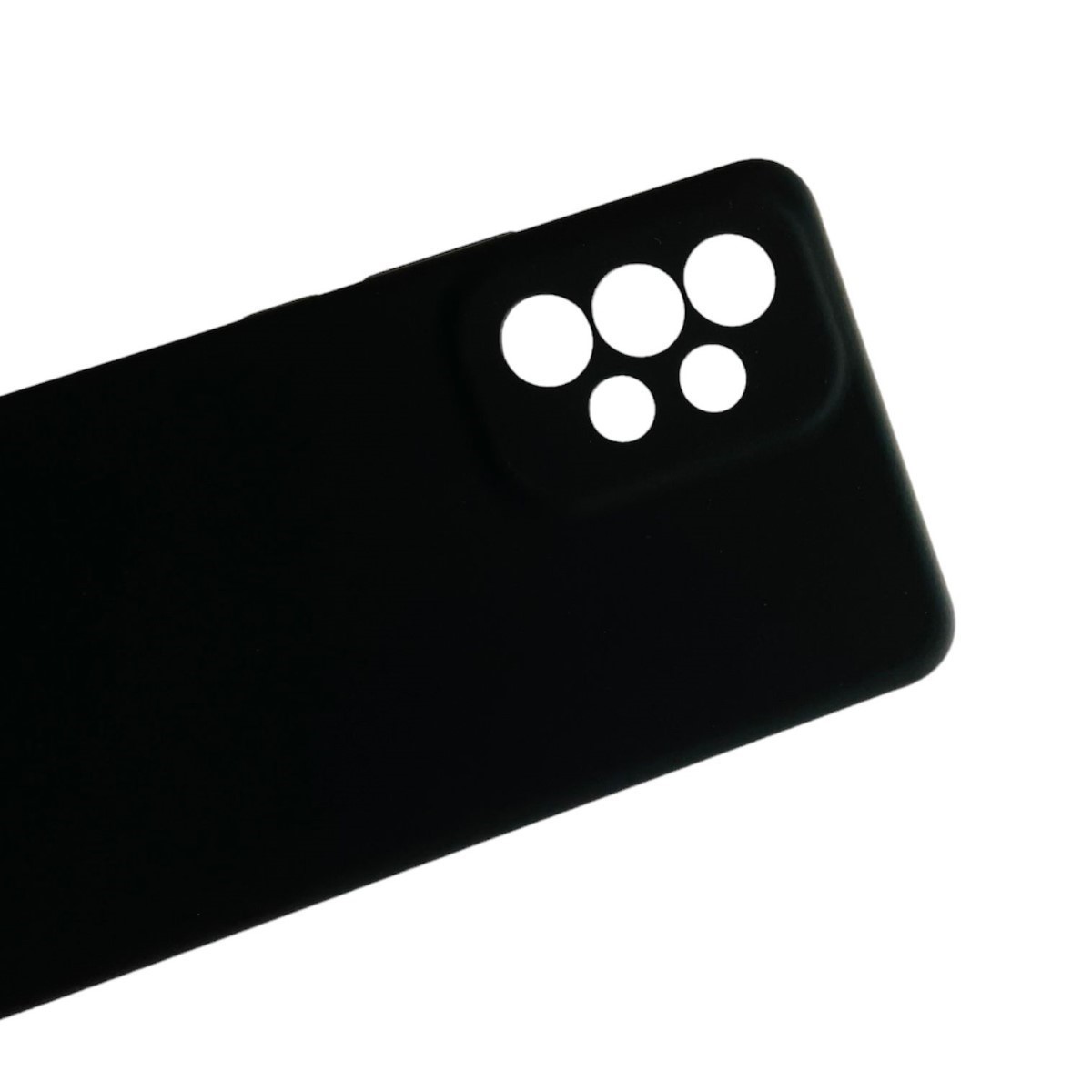 CARCASA FUNDA SAMSUNG A53 5G SILICONA NEGRO - 1