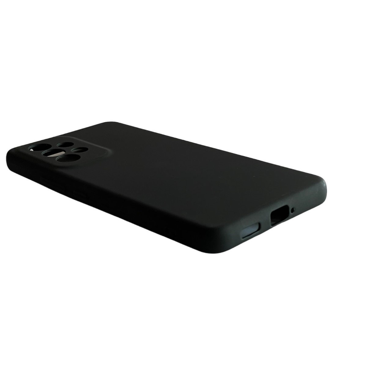 CARCASA FUNDA SAMSUNG A53 5G SILICONA NEGRO - 3