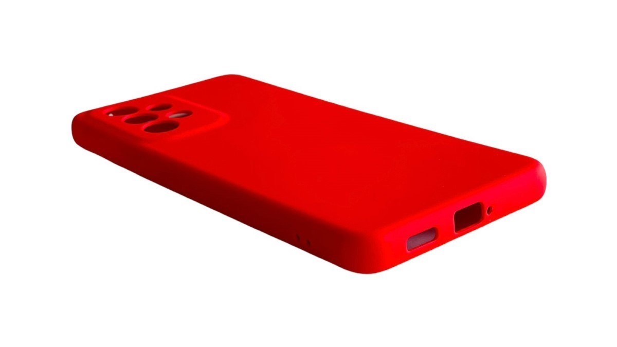 CARCASA FUNDA SAMSUNG A33 5G SILICONA ROJO - 5