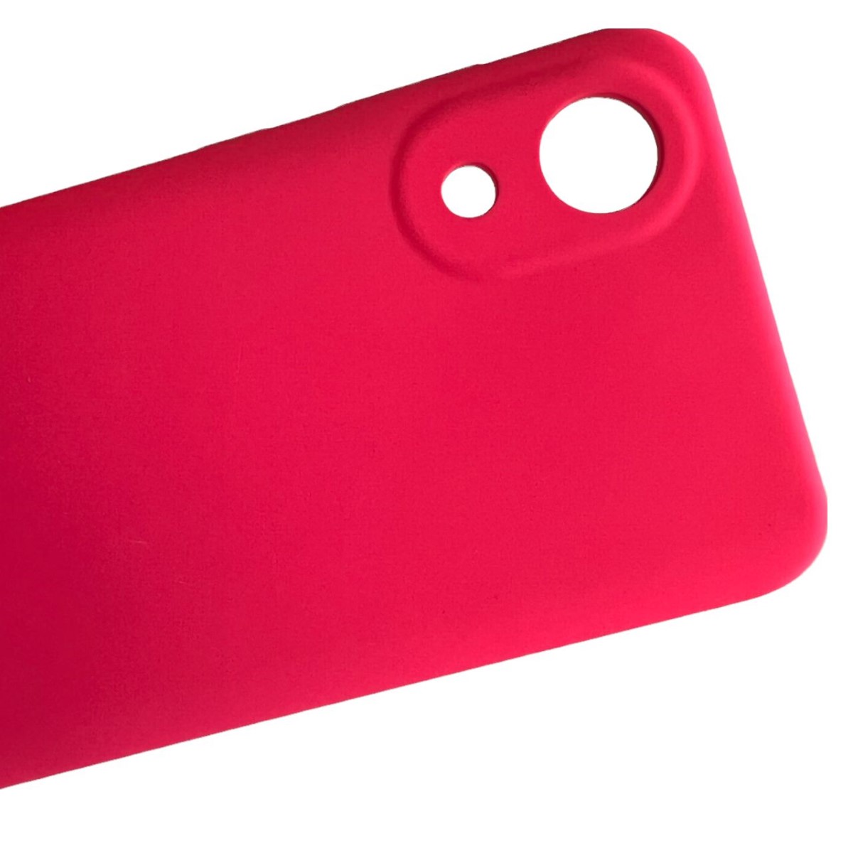 CARCASA FUNDA SAMSUNG A03 CORE SILICONA ROSA CHICLE - 3