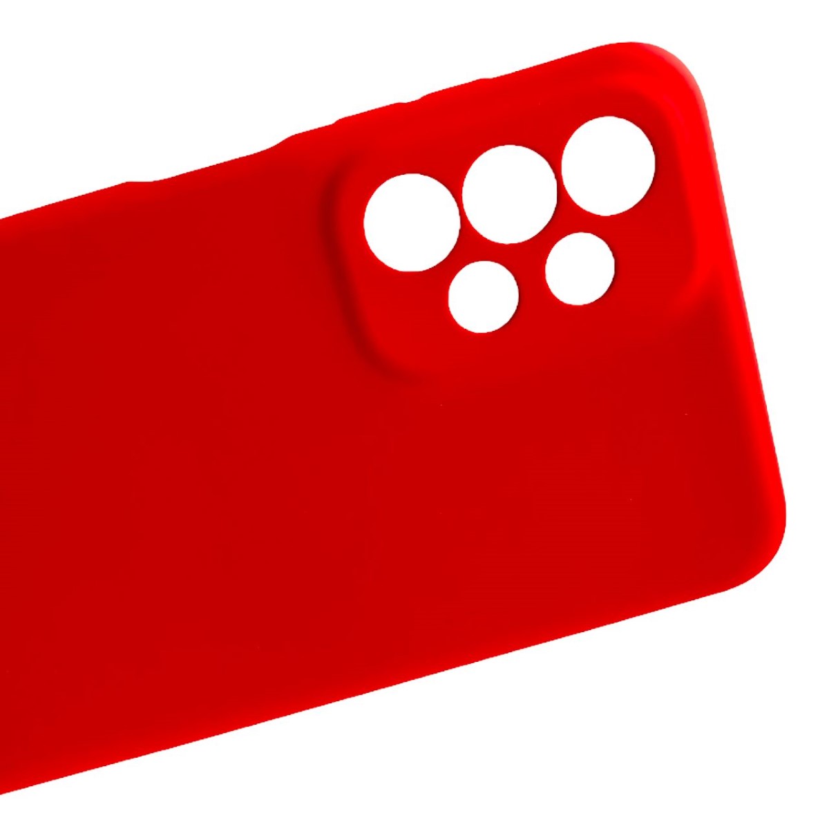 GENÉRICO CARCASA FUNDA SAMSUNG A23 SILICONA ROJO