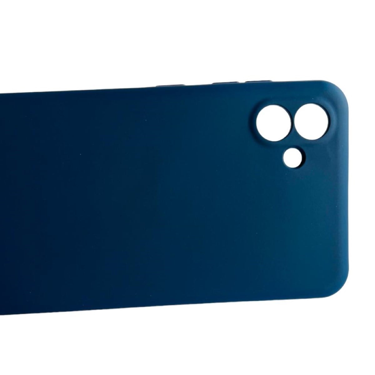 CARCASA SAMSUNG A04 NORMAL SILICONA AZUL - 2