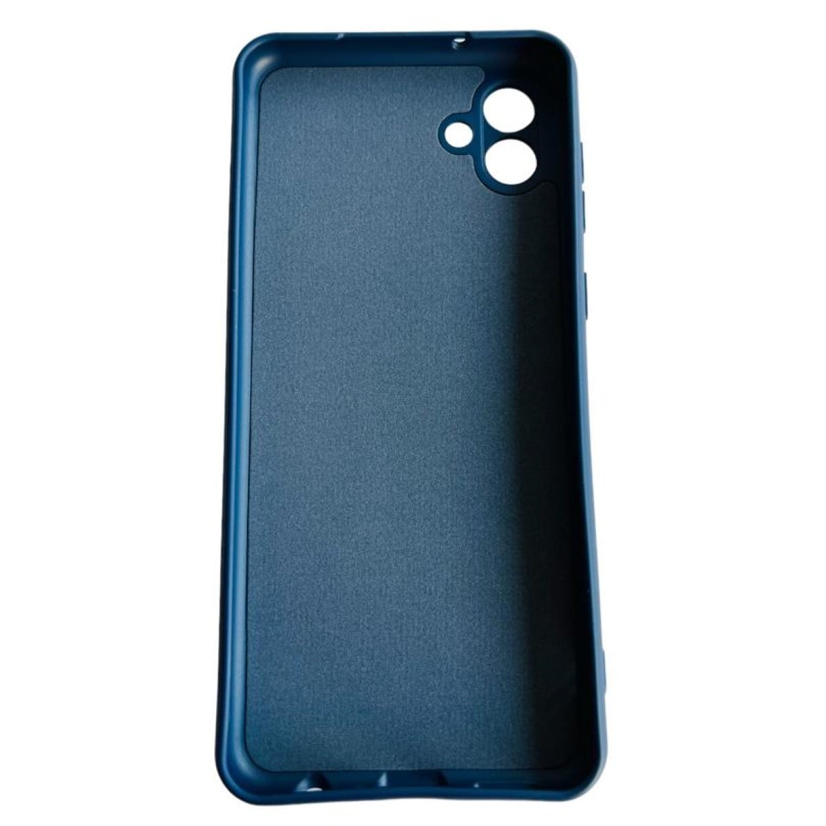 CARCASA SAMSUNG A04 NORMAL SILICONA AZUL - 3