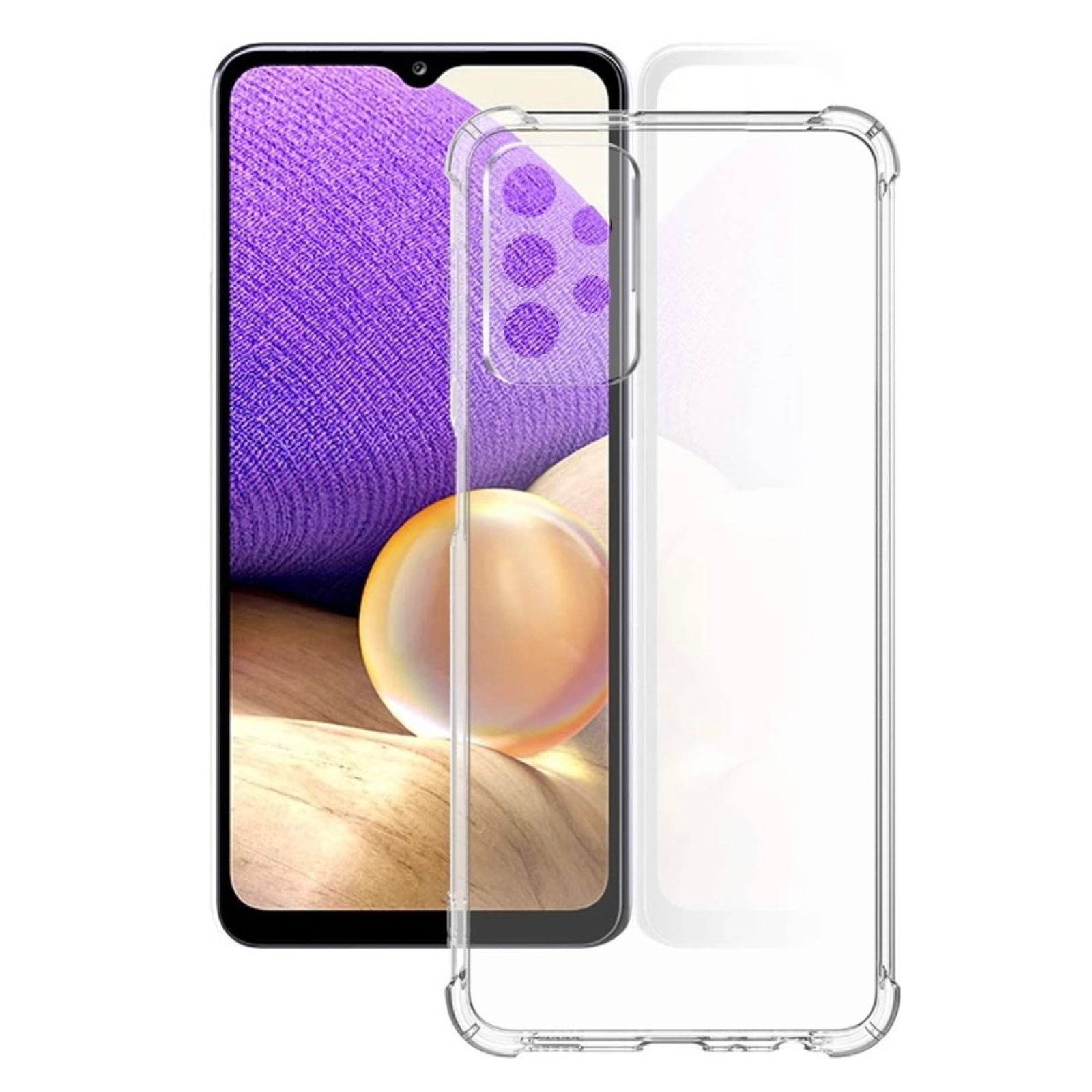 CARCASA SAMSUNG A23 TRANSPARENTE REFORZADA - 1