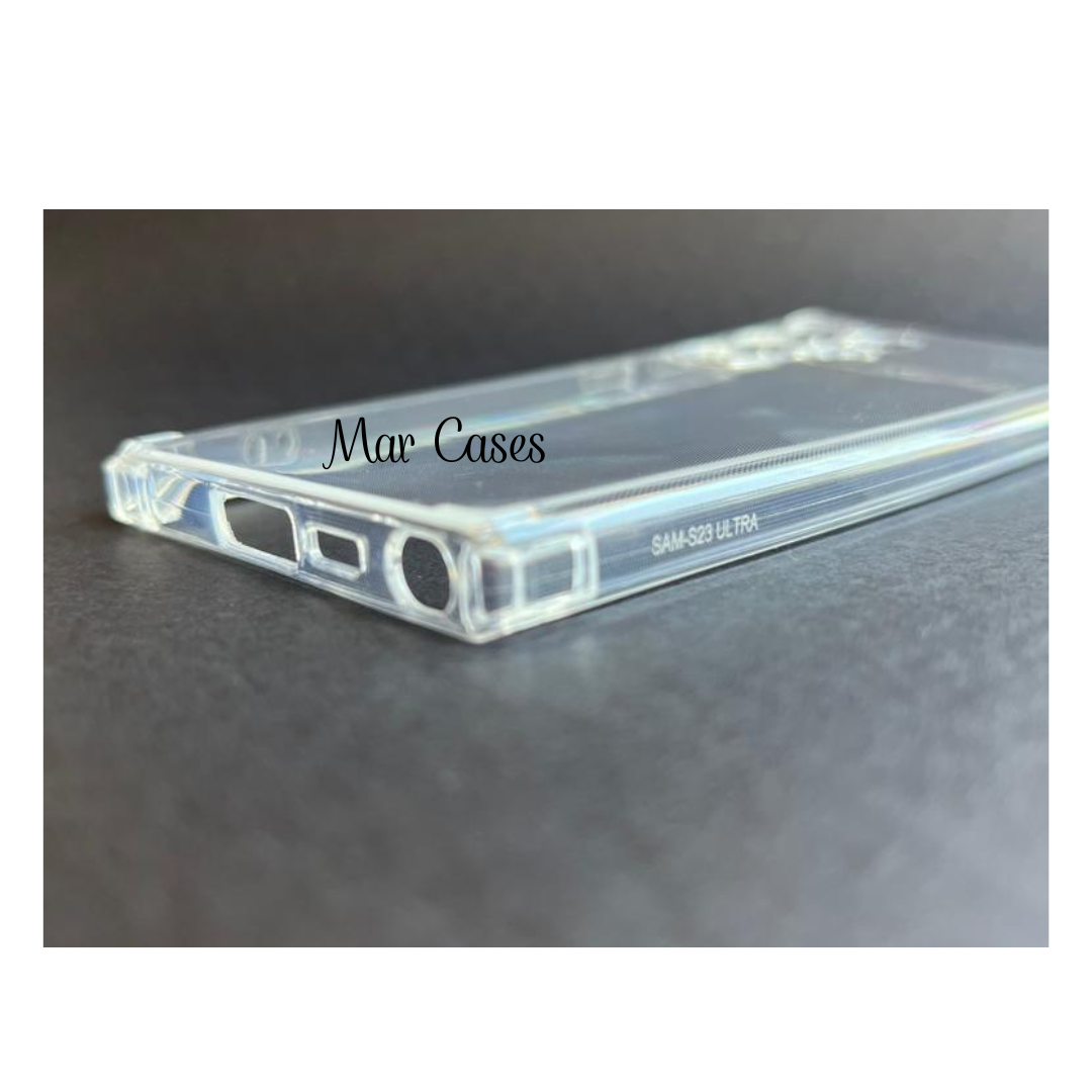 CARCASA SAMSUNG S23 ULTRA TRANSPARENTE REFORZADA - 3