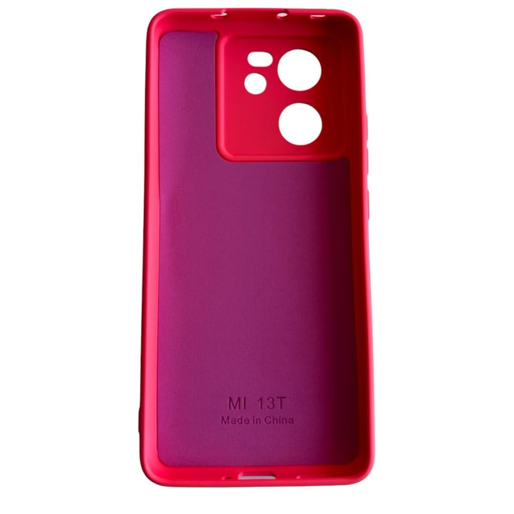 CARCASA FUNDA XIAOMI 13T / 13T PRO SILICONA FUCSIA - 5