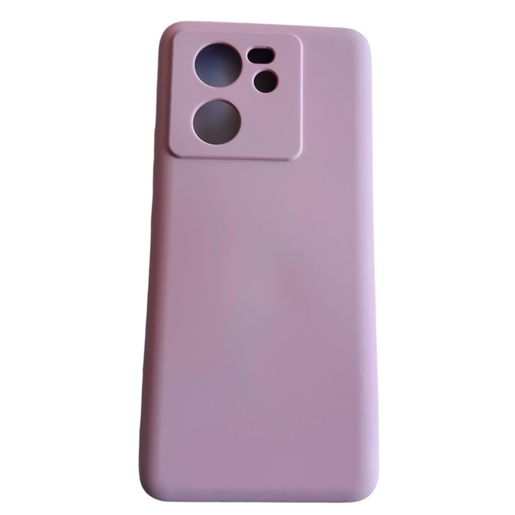 CARCASA FUNDA XIAOMI 13T / 13T PRO SILICONA ROSADO - 1