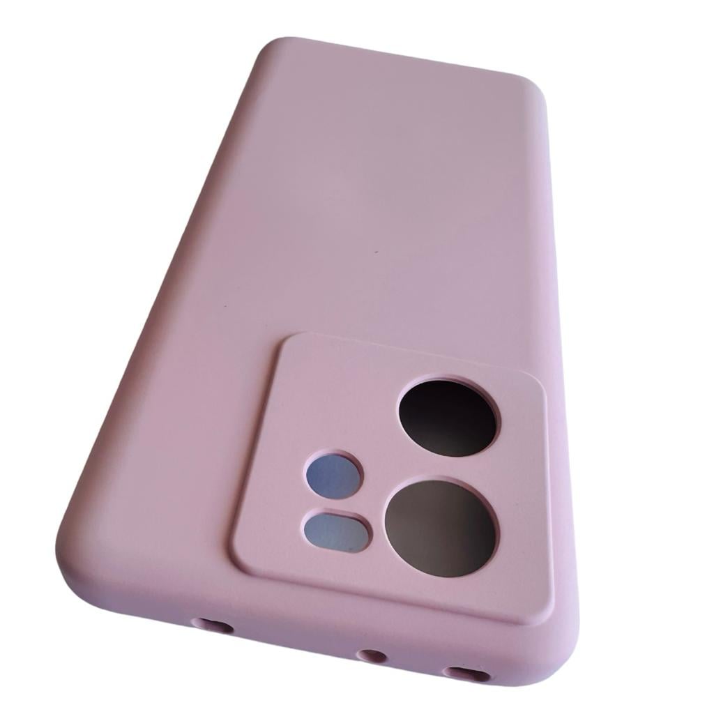 CARCASA FUNDA XIAOMI 13T / 13T PRO SILICONA ROSADO - 2